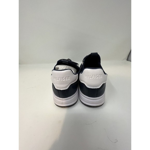 Tommy Hilfiger Women Size 7 M Lew Knit Athletic Blue Sneakers - Picture 3 of 6